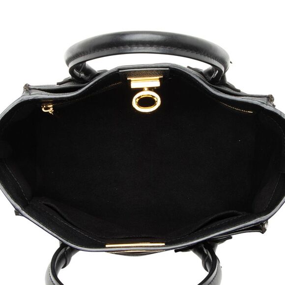 Louis Vuitton Calfskin Monogram Canvas On My Side PM Tote - Picture 6 of 12